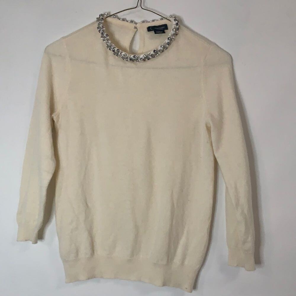 C BY BLOOMINGDALES CASHMERE SWEATER‎ SIZE S